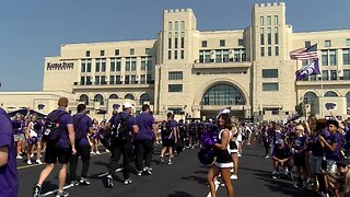 Kansas State Football | Wildcats arrive to Bill Snyder Family Stadium before Southern Illinois game