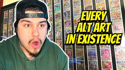He Collected EVERY ALTERNATE ART CARD In Existence!