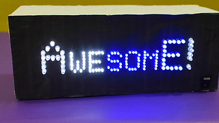 How to make an Awesome LED Sign Board
