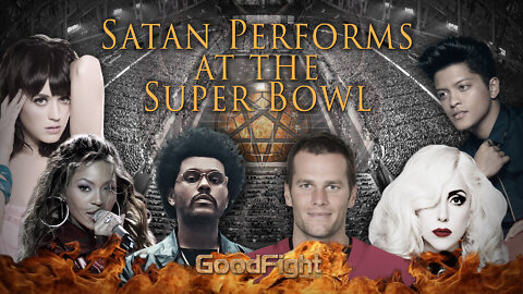Satan Performs at the Super Bowl
