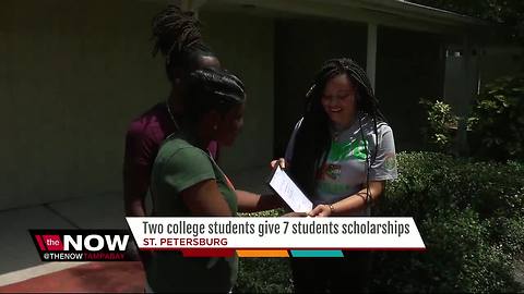 Two former St. Pete students give back, award seven scholarships to Florida A&M freshmen