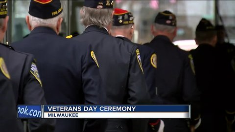 Veterans Day ceremony