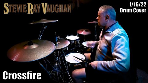 Stevie Ray Vaughan - Crossfire - Drum Cover