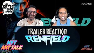 😂 RENFIELD Movie Trailer Reaction Nicholas Cage 🤣