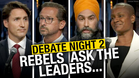 All of Rebel News journalists' questions from the English-language debate