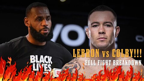 FIGHT OF THE CENTURY!!! Lebron James vs Colby Covington!!