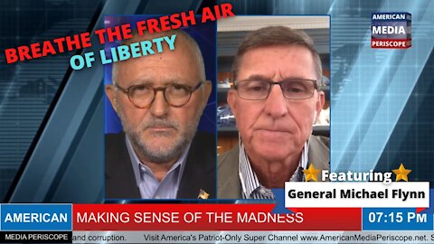 Explosive, Fiery John Michael Chambers Interview With America's General Michael Flynn