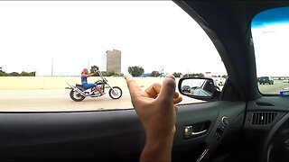 I Saw Spiderman Riding on a Motorcycle!