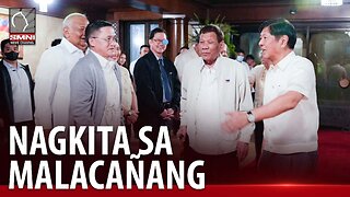 Pang. Marcos at former Pres. Duterte, nagkita sa Malacañang