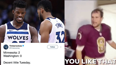 Timberwolves SAVAGELY Troll Washington With Meme’s After Big Win