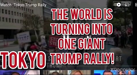 WORLD IS TURNING INTO ONE GIANT TRUMP RALLY!!