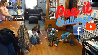 Pop It Challenge! | Krazy Kidz Creations