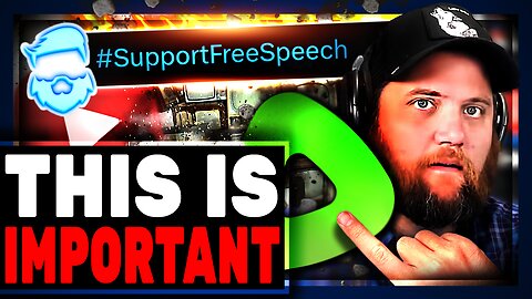 Please Watch! Rumble & Free Speech Needs Your Help