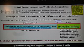 Pre Wrath Rapture - what does it really mean