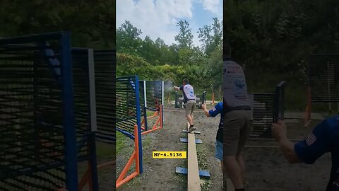 Stage 01 🌩⚡️🤔🦾Area 8 #uspsa Match Ontelaunee Vinny #limited #unloadshowclear #shorts