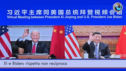 Xi e Biden rispetto non reciproco