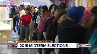 Massive turnout in Nevada
