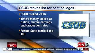 CSUB ranked among best colleges
