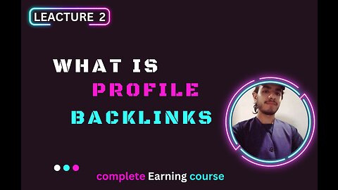 What is profile backlinks || Link building Full course 2023 Lecture 2