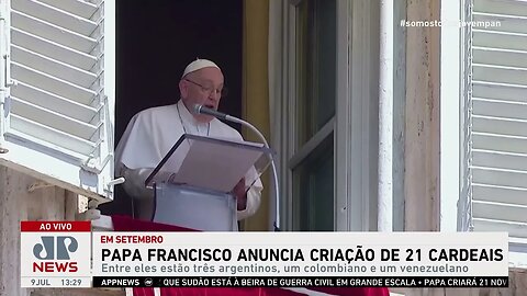 Papa Francisco anuncia 21 novos cardeais, entre eles cinco são da América Latina