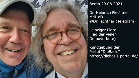 Dr. Heinrich Fiechtner am 29.08.2021 in Berlin