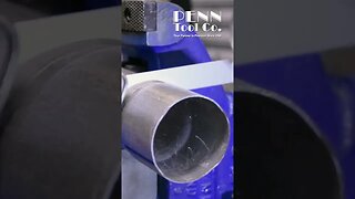 Cutting Exhaust Pipe with an Air Saw
