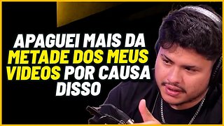 VIDA DE YOUTUBER NÃO É FACIL (IGÃO E MITICO + SARCANI) | React Podcast Pro