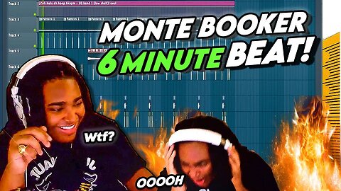 Monte Booker Making a Quick 10 Minute Beat 😮‍💨🔥