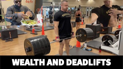 How to Become Wealthy | HEAVY Deadlifts | BIG AMBROSIA NEWS