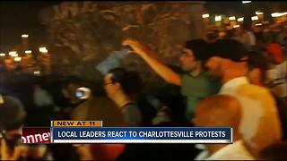 Local leaders react to protests