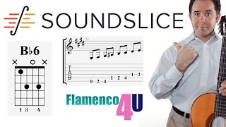 Flamenco4U and Soundslice Interactive TAB Reader! You've Got to Check this Out!