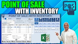 How To Make A Point Of Sale (POS) Application With Inventory In Excel [Masterclass & Free Download]