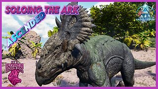 Taming a Pachyrhinosaurus Soloing ARK Ascended Ep 109