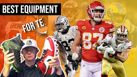 Best Equipment for Tight End // TE Football Accessories