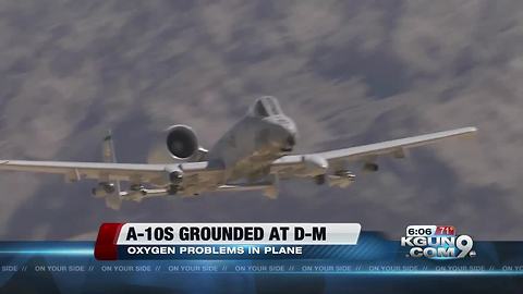 Oxygen malfunctions grounded some DM A-10s