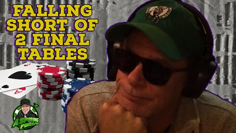 FALLING SHORT OF 2 FINAL TABLES: Poker Vlogger final table highlights and poker strategy