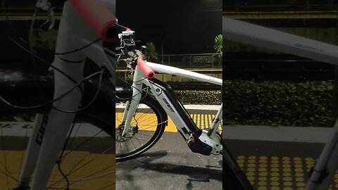 Ebike on train platform