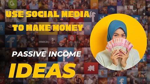 Use social media to make money✅