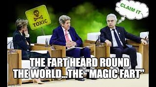 John Kerry unleashes biological weapon during climate conference: THE MAGIC FART.