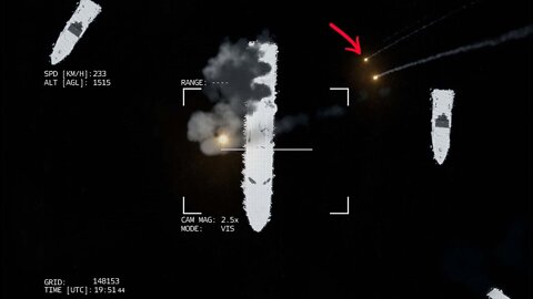 Bayraktar TB2 Drone destroyed Russian Cruiser Ships Moskva Arma 3 Simulation