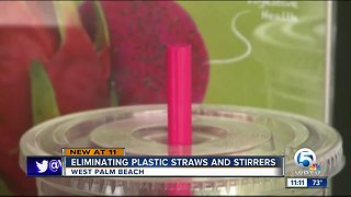 Plastic straw ban passes first vote in West Palm Beach