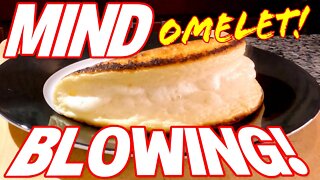 The BEST La Mere Poulard Omelette Video Ever! Easy To Make Super Sexy Soufflé Omelet!