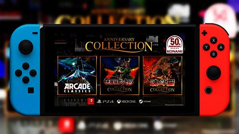 Konami Announces THREE DIFFERENT Collections for Switch!