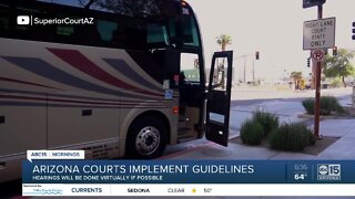 Arizona courts implement safety guidelines