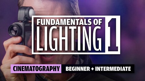 New Course: Fundamentals of Lighting for Single-Person Interview & Talking Head Video