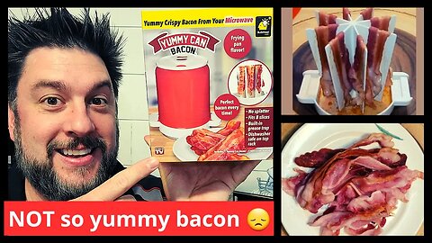🥓 Yummy Can Bacon. Microwave bacon that's not so yummy [403]