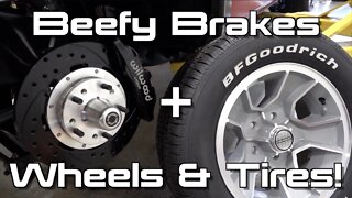 Installing Beefy 6-Piston Brakes And Old School Chevy Wheels! S10 Restomod Ep. 14