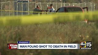 Man found dead in field, police say