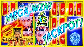 MEGA SESSION WIN JACKPOT!!! EPIC BONUSES! Dragon Link Golden Century Slot LIVESTREAM HIGHLIGHT!