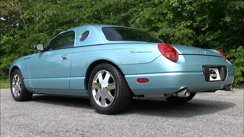 Pure Sound: 2002 Ford Thunderbird w/ Borla Cat-Back Exhaust - Start/Revs/Acceleration Before & After